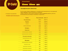 Tablet Screenshot of geo.ipgold.ru