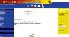 Desktop Screenshot of ipgold.de